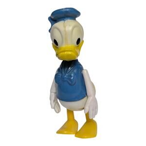 Vintage Disney Donald Duck Knickerbocker Jointed Figurine 4"